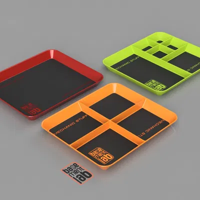 Khay Đựng Linh Kiện Cơ Khí 145x170x15mm - Đồ Nghề Cơ Khí