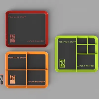 Khay Đựng Linh Kiện Cơ Khí 145x170x15mm - Đồ Nghề Cơ Khí