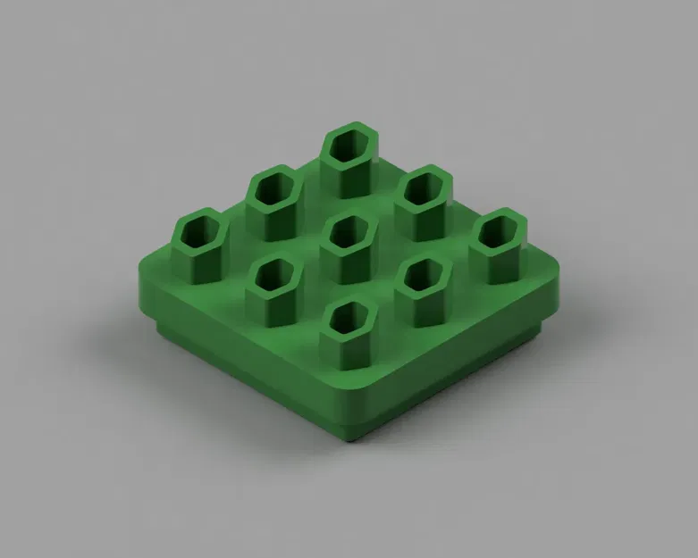 Giá đỡ bit từ tính Wowstick cho hệ thống Gridfinity - Image 1