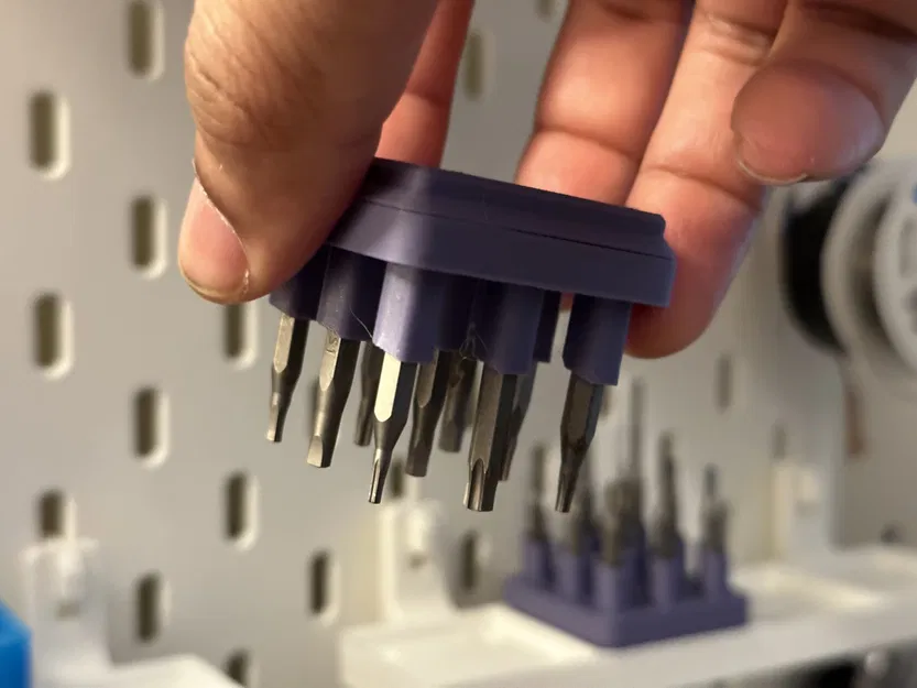 Giá đỡ bit từ tính Wowstick cho hệ thống Gridfinity - Image 3