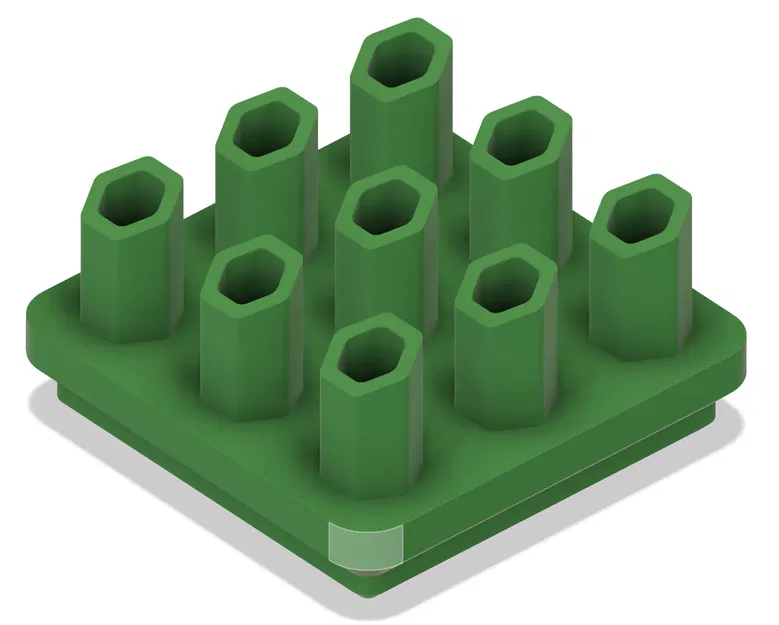 Giá đỡ bit từ tính Gridfinity Wowstick nhỏ gọn - Image 1