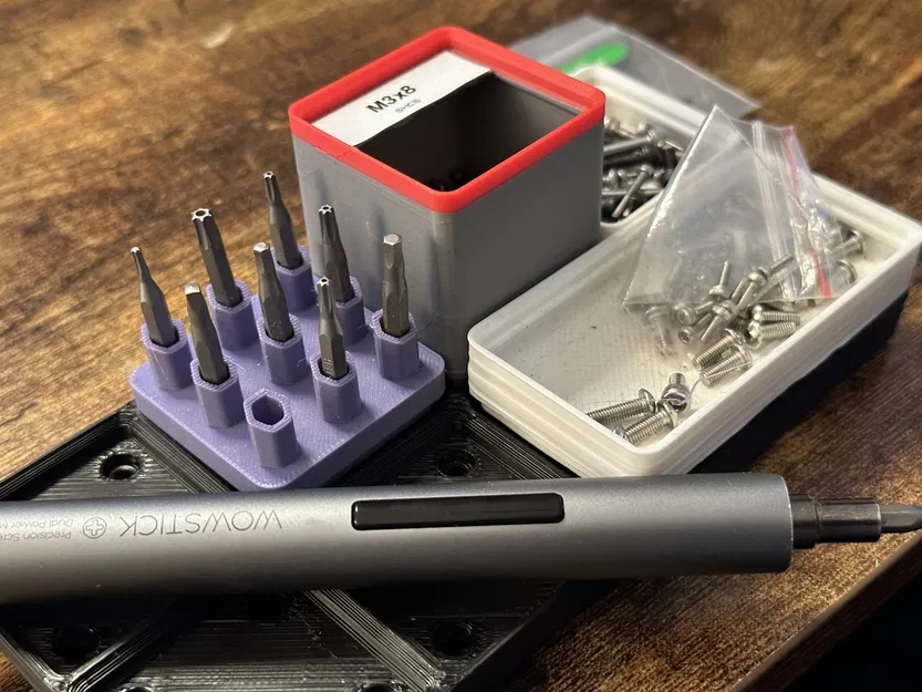 Giá đỡ bit từ tính Wowstick cho hệ thống Gridfinity - Image 4