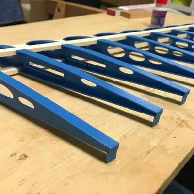 Cánh máy bay điều khiển từ xa PLASTIKANT in 3D bằng nhựa