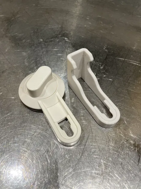 Đế hút thay thế IKEA Tisken với móc tùy chỉnh - Image 2