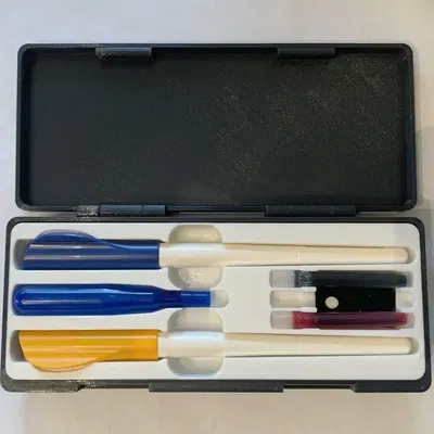 Hộp đựng bút thư pháp song song UFS-136