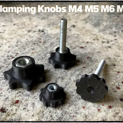 Núm vặn kẹp cho vít và đai ốc tiêu chuẩn M4 M5 M6 M8