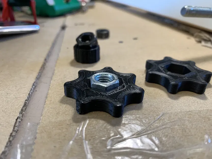 Núm vặn kẹp M8 kiểu dáng mỏng gọn - Image 4