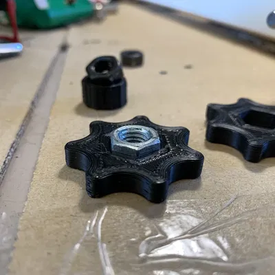 Núm vặn kẹp M8 kiểu dáng mỏng gọn