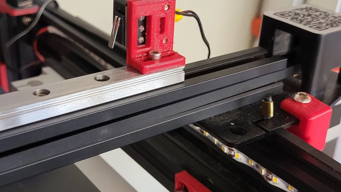 Quản lý cáp cho Ender 5 Plus với ray tuyến tính Micro Swiss - Image 3