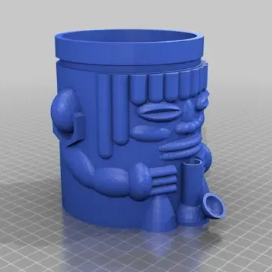 Chậu cây Tiki đa dạng cho trang trí vườn nhà