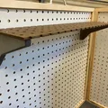 Giá đỡ kệ pegboard cho việc trưng bày đồ vật - Thumbnail 2