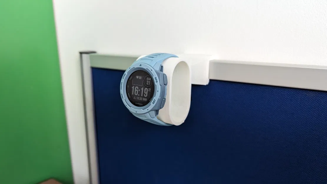 Giá đỡ đồng hồ treo cho vách ngăn bàn làm việc - Image 1