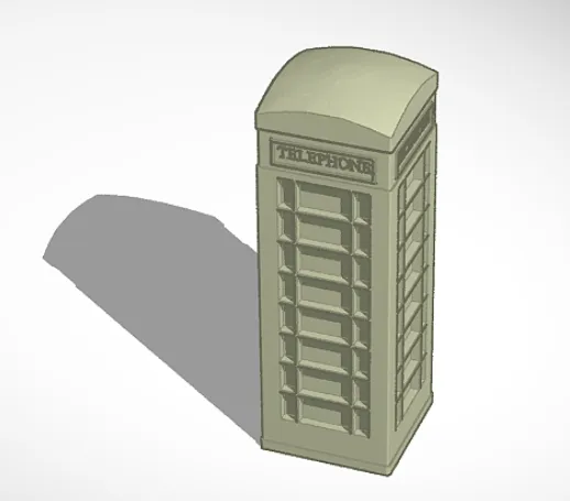 Hộp Điện Thoại Anh Quốc London - Image 1