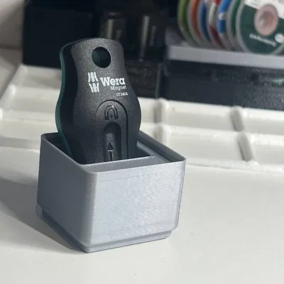 Giá đỡ cho máy từ Wera Magnetiser #Gridfinity