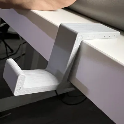 Giá đỡ tai nghe cho bàn ikea dày 35mm