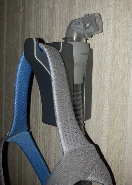 Giá đỡ treo tường cho ống và mặt nạ CPAP - Image 1