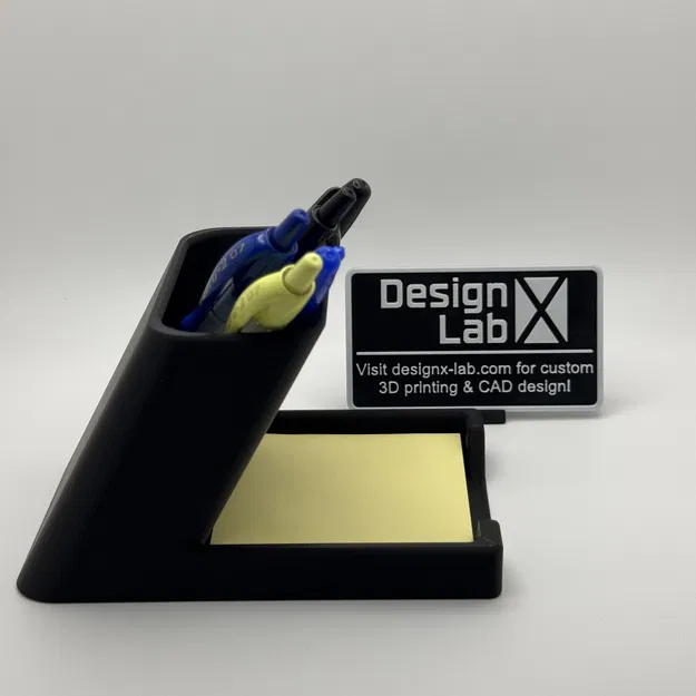 Chân Cắm Bút và Giấy Ghi Chú Nghiêng - designx-lab.com - Image 4