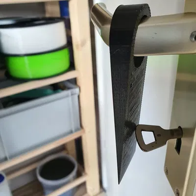 Cái chặn cửa đơn giản được tạo ra chỉ bằng slicer