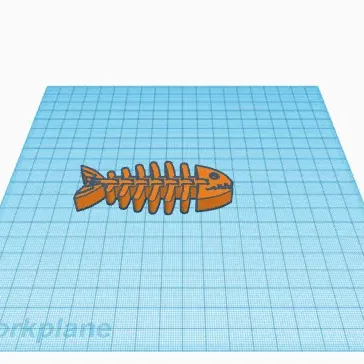 Cá linh hoạt độc đáo cho mô hình 3D