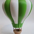 Bóng bay khí nóng truyền thống nhiều màu sắc 24 cm - Thumbnail 2
