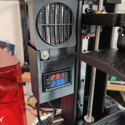 Hộp gia nhiệt cho máy in nhựa resin Creality Halot One