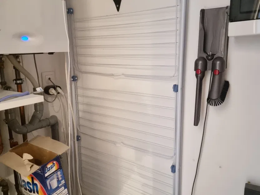 Giá treo quần áo gắn tường tiết kiệm không gian - Image 3