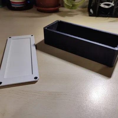 Hộp từ tính đơn giản với nắp từ tính