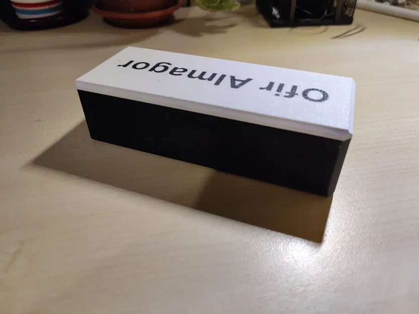 Hộp từ tính đơn giản với nắp từ tính - Image 4