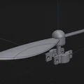 Mũ quay cánh quạt gắn liền - Thumbnail 2