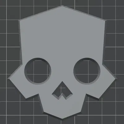 Logo Đầu Lâu Helldivers 2