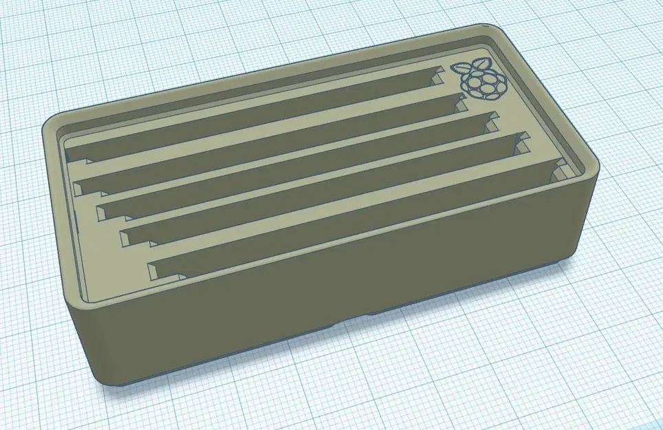 Giá đỡ pi zero cho mô hình gridfinity 5 - Image 1