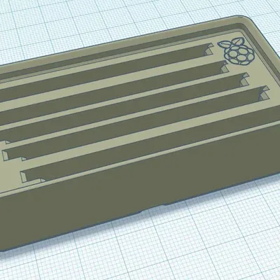 Giá đỡ pi zero cho mô hình gridfinity 5