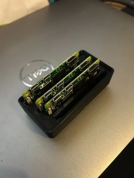 Giá đỡ nhiều Raspberry Pi Zero cho hệ thống Gridfinity - Image 1