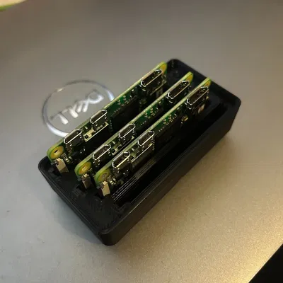 Giá đỡ nhiều Raspberry Pi Zero cho hệ thống Gridfinity