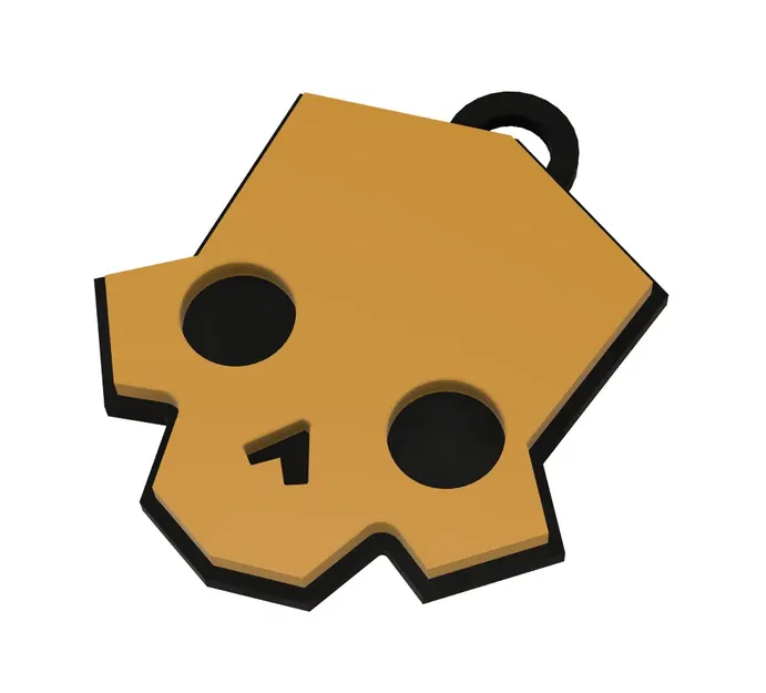 Móc Khóa Logo Helldivers - Image 1