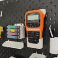 Giá đỡ cho máy in nhãn Brother P-touch E110 trên bảng Ikea Skadis - Thumbnail 2