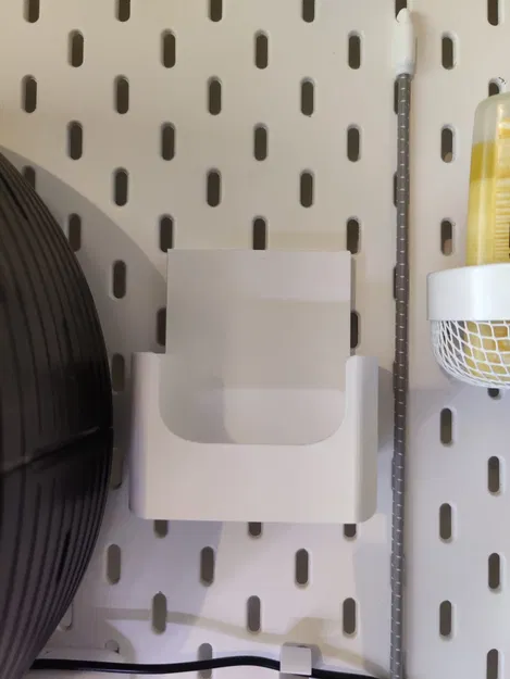 Giá đỡ máy in nhãn Brother P-Touch H-110 cho bảng Skadis Ikea - Image 2