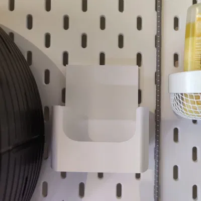 Giá đỡ máy in nhãn Brother P-Touch H-110 cho bảng Skadis Ikea