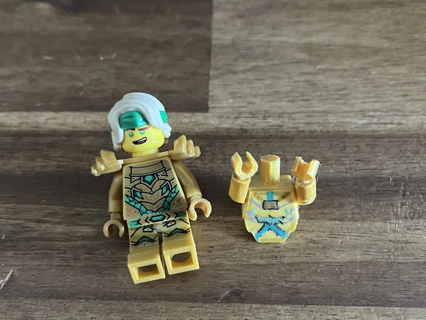 Thân trên Oni-Loyd cho nhân vật Lego Ninjago - Image 1