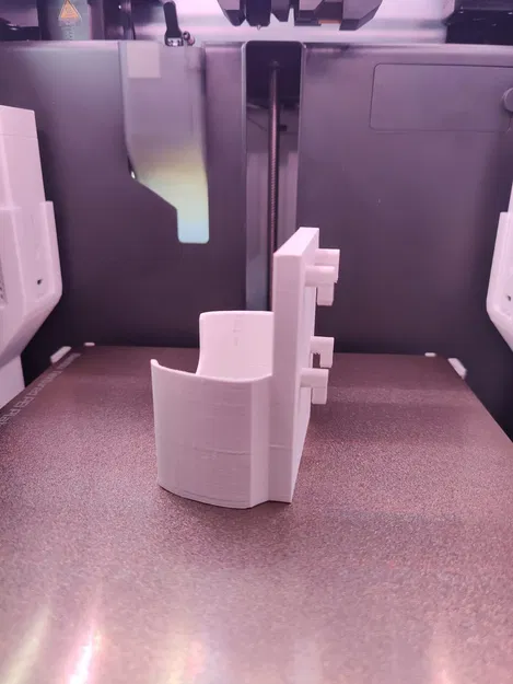 Giá đỡ máy in nhãn Brother P-Touch H-110 cho bảng Skadis Ikea - Image 4