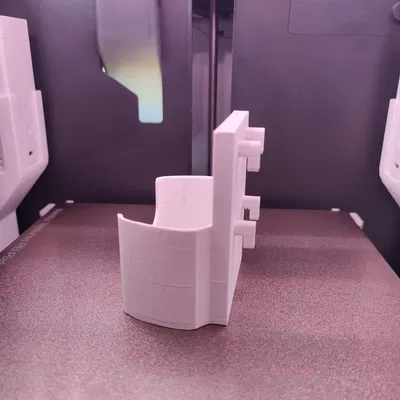 Giá đỡ máy in nhãn Brother P-Touch H-110 cho bảng Skadis Ikea