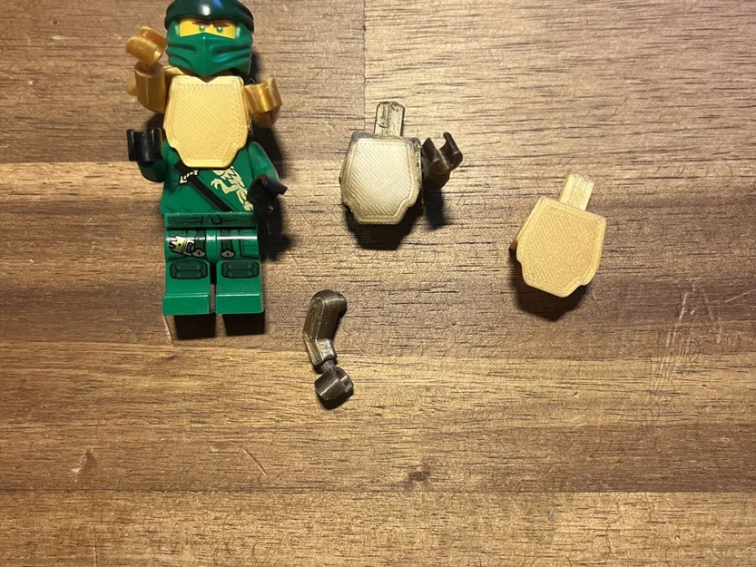 Thân trên Oni-Loyd cho nhân vật Lego Ninjago - Image 4