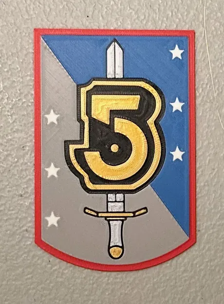 Nam châm biểu tượng Babylon 5 nhiều màu sắc - Image 1