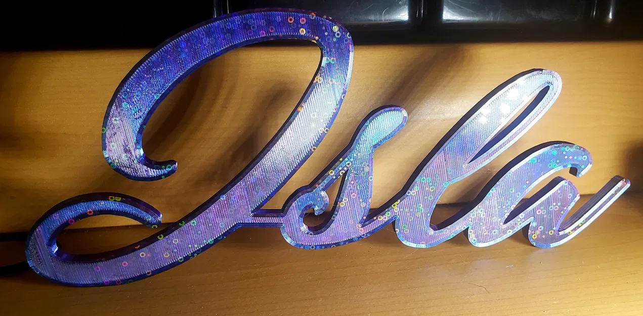 Biển tên nhỏ "Isla" cho không gian phòng ngủ - Image 1