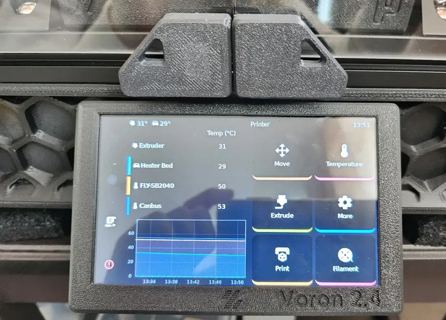 Giá đỡ màn hình 5 inch cho DFrobot và PITFT 50 - Image 1