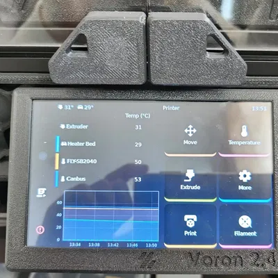 Giá đỡ màn hình 5 inch cho DFrobot và PITFT 50