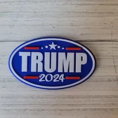 Nam Châm Oval "Trump THẮNG 2024"