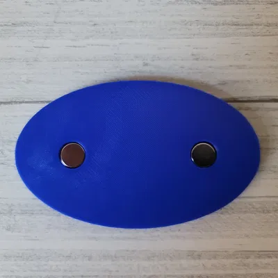 Nam Châm Oval "Trump THẮNG 2024"