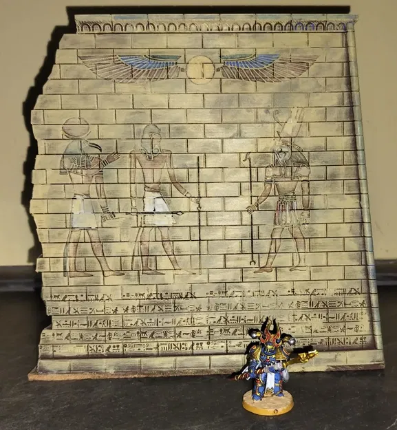 Tàn tích cổng Egyptian cho bàn chơi wargaming - Image 1