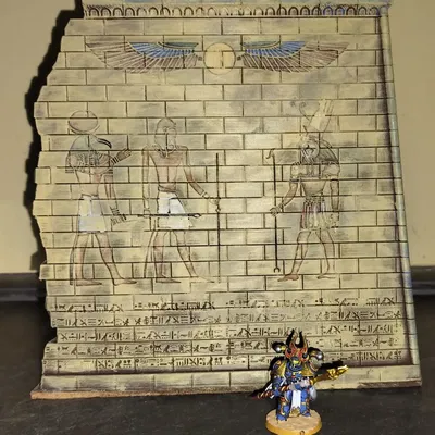 Tàn tích cổng Egyptian cho bàn chơi wargaming